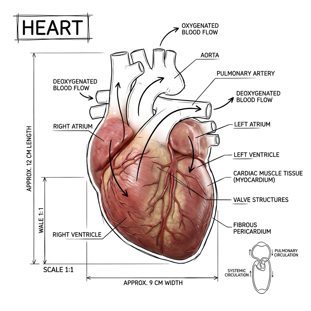 Create an infographic image of [BODY PART]